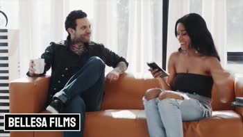 Jenna J Foxx - Jenna Foxx's Ebony Seduction with Tattooed Stud