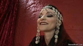 ”Blonde trans fucks redhead psychic”