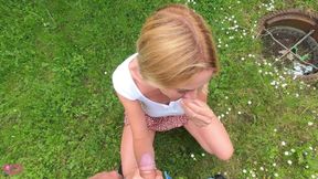 Horny Blonde Slut Gets Her Ass Fucked