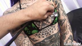 ”Banging Tatted Awlivv Till She Relieves Signs Of Horniness”