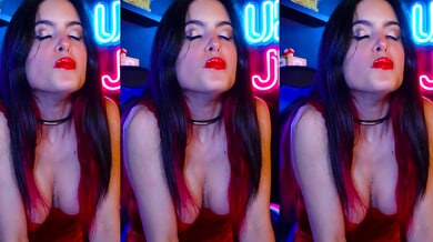 Petite brunette turns private training into intense anal session