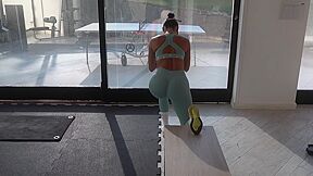 Fit Teen 18+ Bubble But Fucks Her Personal Trainer After The Gym - Who Is Lilly