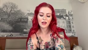 Horny Alt Girl Loveless Gives the Sloppiest Blowjob &amp; Begs for Facial