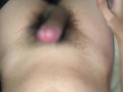 1日だけオナ禁したら、3回も射精した。シコシコしすぎて、精子が顔に飛ぶ！~If I had abstinence for only one day, I ejaculated three times~