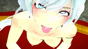 Weiss Schnee Trains Hard With Big Dick Geek In Uncensored 3D Hentai Classroom Action