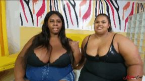2 GIRLS BBW IN A VERY HOT KISS - WITH THAMY BBW - FULL VERSION IN FULL HD - NEW KC MAY 2022!!!