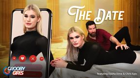 GROOBYGIRLS - The Date With Gorgeous Blonde Dasha Dime
