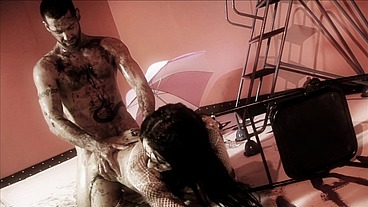Big Boobed Jodi James Gets Covered In Chocolate To Fuck