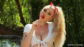 Jessy fucks Kendra Sunderland by the car