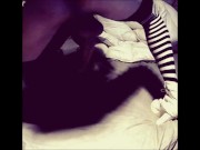 I show off by webcam with latex mask