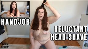 Handjob Reluctant Head Shave WMV