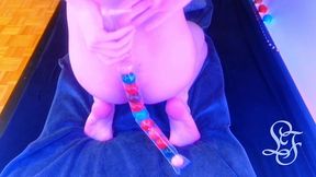 depositing loads of eggs inside my tranny hole