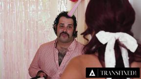 TRANSFIXED - Hot Stacked Babe Avery Lust Gets Destroyed In Closet During Game Of 7 Minutes In Heaven