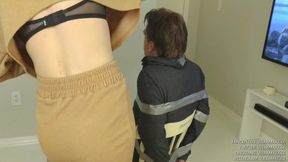 Duct Tape BJ While You Jerk off