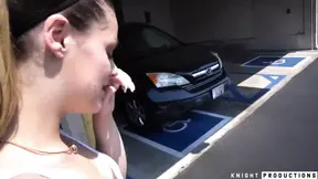 Neighbor's wife sucks cock hard and deep