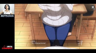 The married MILF next door gives me a great handjob NTR game