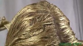 Gold paint 004