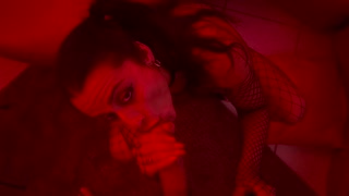 Red light evening for the hot Italian horny