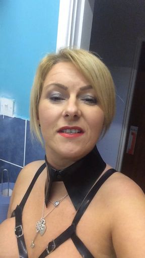 Humiliating my house bitch