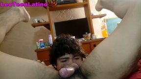 Small twink vs big fat dicks (part 4)