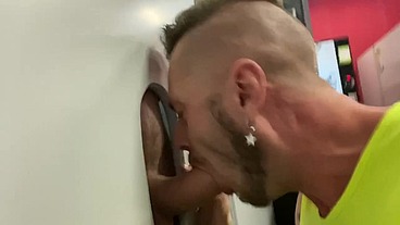 Huge dick in glory holes xxltoplondon