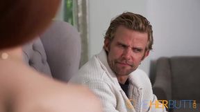 Redhead Welcomes Big Dick for Intense Anal Pleasure