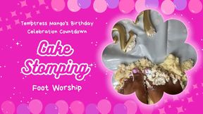 Birthday Celebration Countdown: Cake Stomping (Day 5)