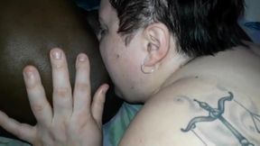 Sucking His Big Black Balls Licking His Arsehole