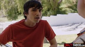 large-Bootied Teen Laney Grey Gets Double Penetration