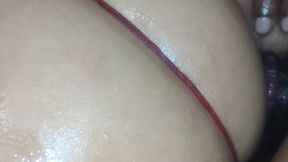 Cummy Bear Red Leather POV