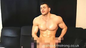 hard abs hot and oiled