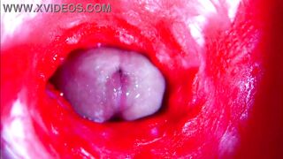 Extraordinary close-up ASMR head inwards raw twat