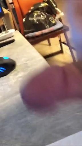 Young German Is Pounding His Massive Cock