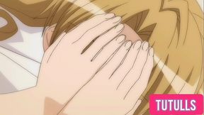 Teen girl caught inserting ice cream in her pussy in school yard | hentai