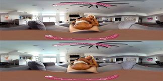 VR Bangers Thanksgiving Dinner Becomes a Wild Threesome with Busty MILF Porn