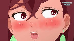 Okarun peeks at Momo in a massage parlor (she's naked) Dandadan Hentai'Cartoon'Parody