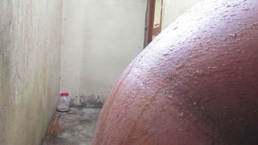 Soft and Hard in the Shower Bathing - a Clean Cock Is a Happy Cock