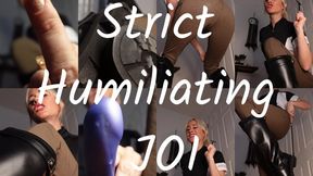 Strict Humiliating JOI