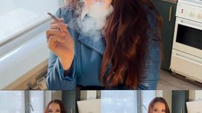 Leather & Smoking Dreams Come True! - MP4