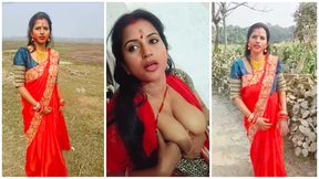Season 39. Hot Desi Bhabhi Fucking in Forest with Neighbour Stepbrother