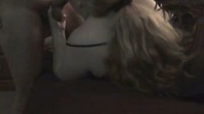 My hefty pale skin wifey sucks my dick and gets fucked missionary style