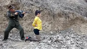 Handcuffed Chinese Prostitute Gets Rough Erotic Play