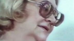 Blonde granny and slutty brunette share my cock in homemade clip