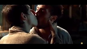 Carlos Guevas and Pablo Capuz gay kiss from Merli Sapere Aude | gaylavida.com