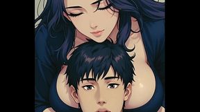 Busty Step Mom Can'_t Resist Step Son'_s Big Cock - AI Generated Hentai Anime Uncensored Creampie