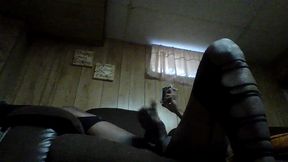 ts nitra playing with bbc on phone