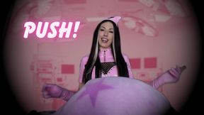 Sissy Breeder Is NOW In Labor!