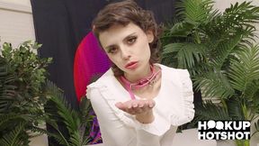 shy angel windell gets fucked in the throat & pussy by bryan gozzling!