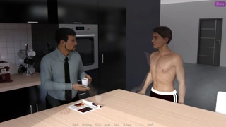 My stepbrother 's wife #36 While having lunch with Jennifer, John met with Justine-highlight