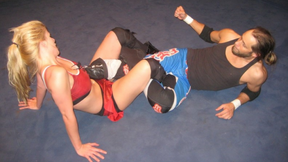 JUST BECAUSE I AM PRETTY DOES&#039;NT MEAN I CAN&#039;T WRESTLE - Krissy Vaine vs Michael Yamaha